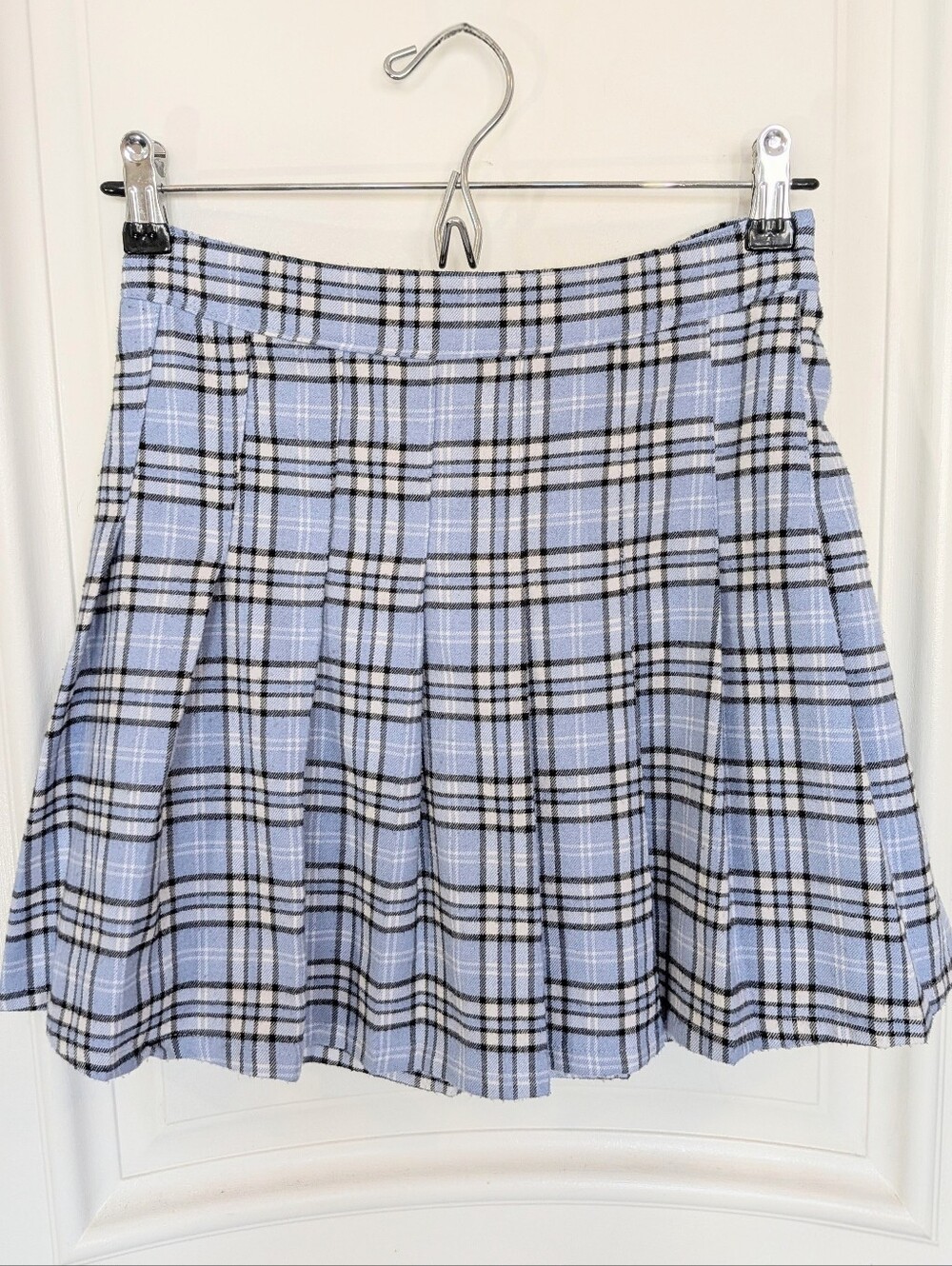 Sm 3Plaid Pleated Mini Skirt By Hollister